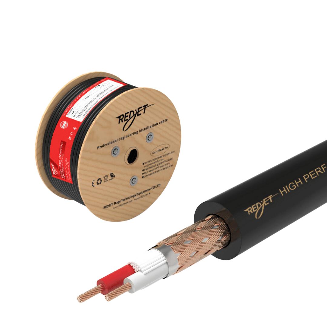 XLR Mikrofon ve DMX Sinyal Kablosu (100 Metre Top kablo)