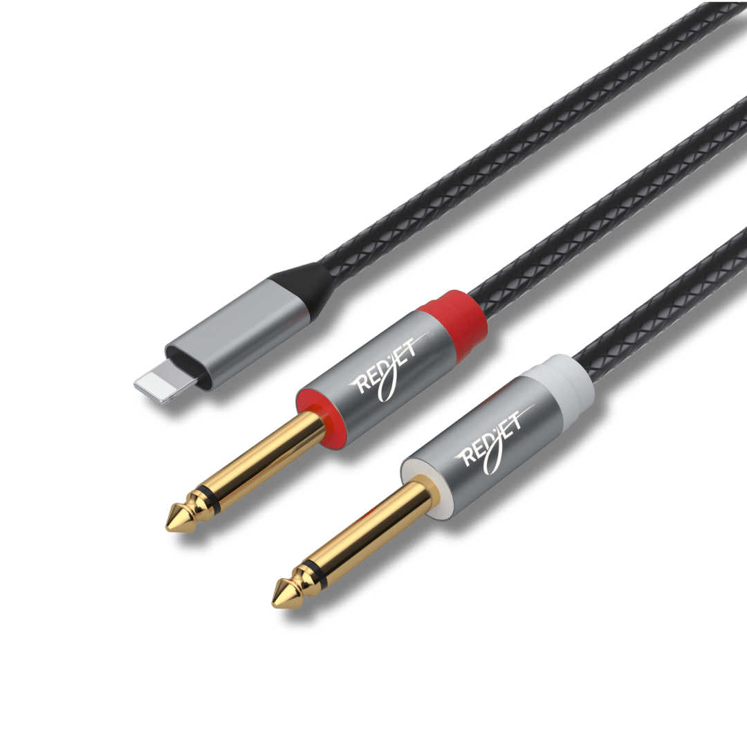 Apple Lightning’den 6.35 mm Çivi Ses Kablosu (1,5 Metre)